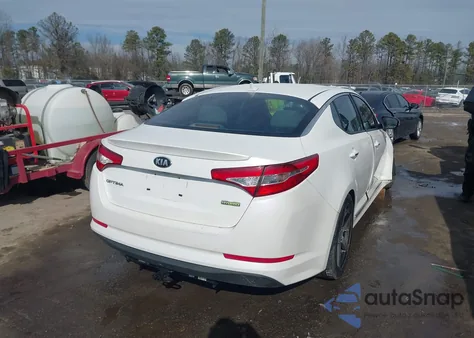 2012 Kia Optima Hybrid Ex from USA, damaged, VIN KNAGM4AD1C5031208